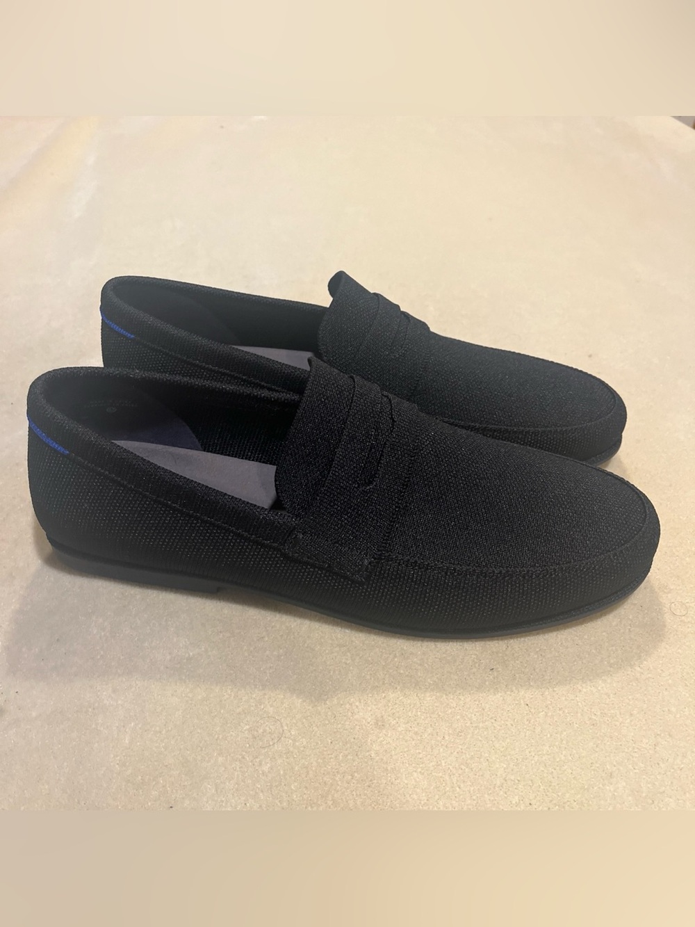 Rothy's The Driving Loafer Slip On Comfortable  Black Size 10.5- Brand New